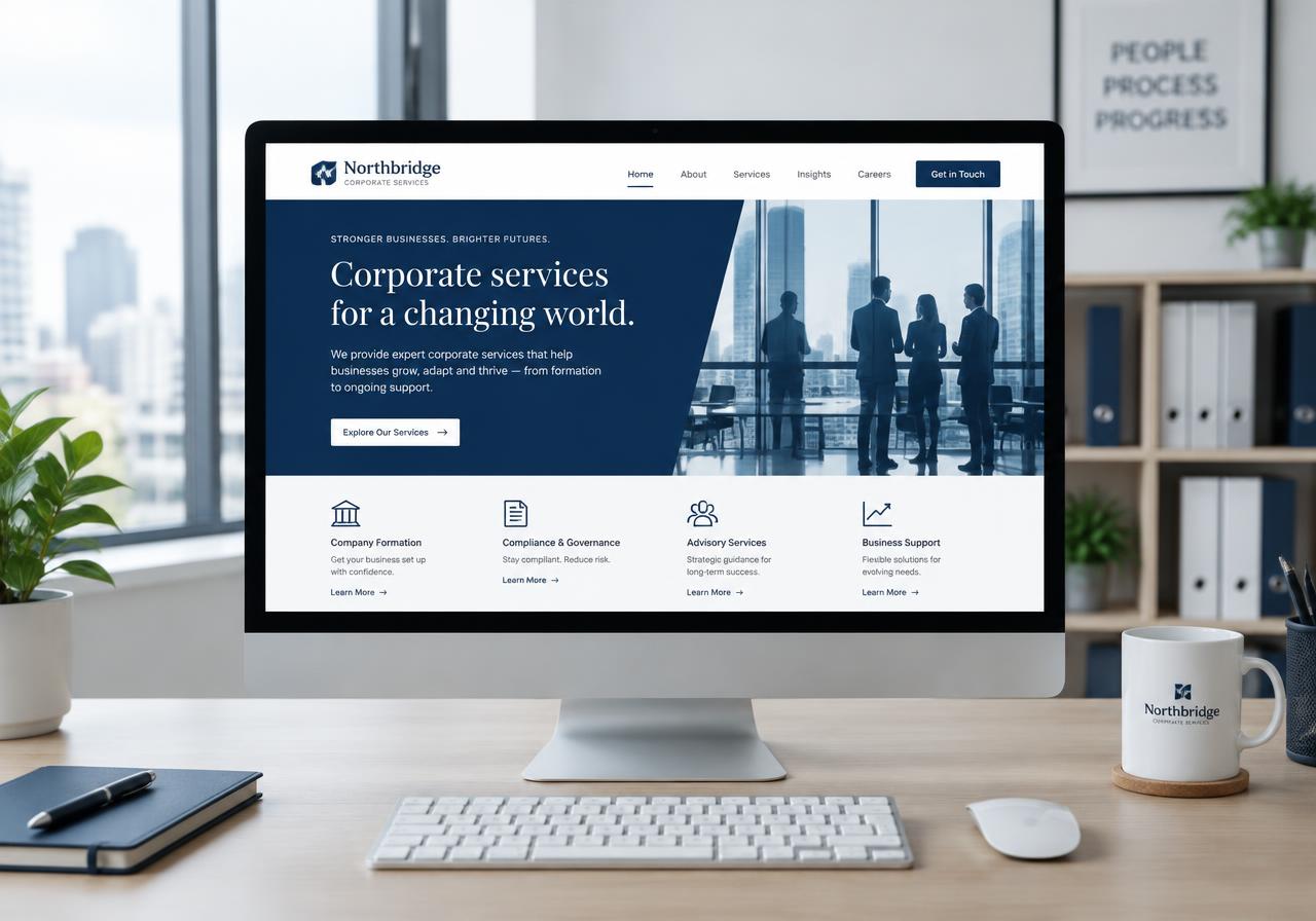 Proyecto demo: Web corporativa — Northbridge